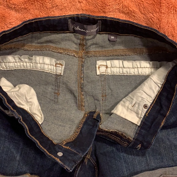 Reitmans Denim Jean Shorts stretchy roll up SZ 30 - Picture 6 of 7